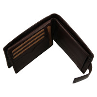 PÁNSKÁ KOŽENÁ PENĚŽENKA GAEL TMAVĚ HNĚDÁ