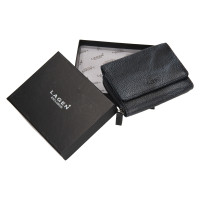 DÁMSKÁ KOŽENÁ PENĚŽENKA GABRIELA TMAVĚ ŠEDÁ