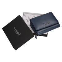 DÁMSKÁ KOŽENÁ PENĚŽENKA SONIA TMAVĚ MODRÁ