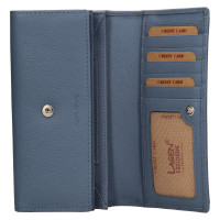 DÁMSKÁ KOŽENÁ PENĚŽENKA LILIANA MODRÁ