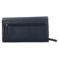 DÁMSKÁ KOŽENÁ PENĚŽENKA GINA TMAVĚ MODRÁ