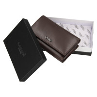 DÁMSKÁ KOŽENÁ PENĚŽENKA MYRA HNĚDÁ