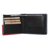 PÁNSKÁ KOŽENÁ PENĚŽENKA VLAJKA ČESKO