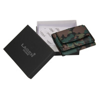 KOŽENÁ PENĚŽENKA MINI ARMOUR ZELENÁ