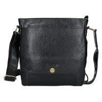 KOŽENÁ TAŠKA CROSSBODY NIKITA ČERNÁ