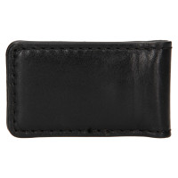 KOŽENÁ SPONA NA BANKOVKY RAMI ČERNÁ