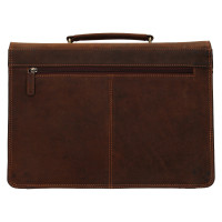 PÁNSKÁ KOŽENÁ AKTOVKA NOAH H HNĚDÁ