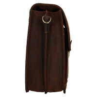 PÁNSKÁ KOŽENÁ AKTOVKA NOAH H HNĚDÁ