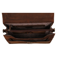 PÁNSKÁ KOŽENÁ AKTOVKA NOAH H HNĚDÁ