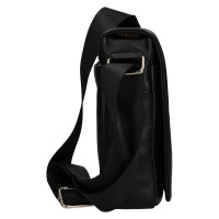 KOŽENÁ TAŠKA CROSSBODY INDIGO ČERNÁ