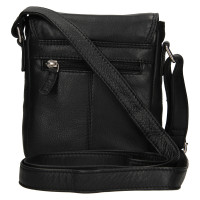 KOŽENÁ CROSSBODY VICO ČERNÁ