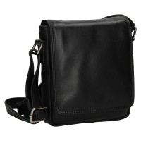 KOŽENÁ CROSSBODY VICO ČERNÁ