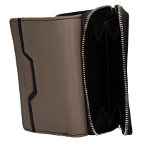 DÁMSKÁ KOŽENÁ PENĚŽENKA ELORA /ŠEDÁ ČERNÁ