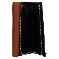 DÁMSKÁ KOŽENÁ PENĚŽENKA GAIA /ČERNÁ HNĚDÁ