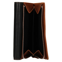 DÁMSKÁ KOŽENÁ PENĚŽENKA GAIA ČERNÁ/ HNĚDÁ