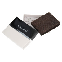 PÁNSKÁ KOŽENÁ PENĚŽENKA ELIAS HNĚDÁ