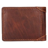 PÁNSKÁ KOŽENÁ PENĚŽENKA RALPH HNĚDÁ