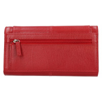 DÁMSKÁ KOŽENÁ PENĚŽENKA BEA / ČERVENÁ