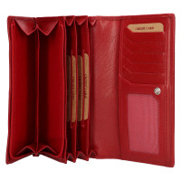 DÁMSKÁ KOŽENÁ PENĚŽENKA BEA / ČERVENÁ