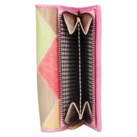 dámská peněženka kožená LG-11RK - framing fuchsia - růžová/multi