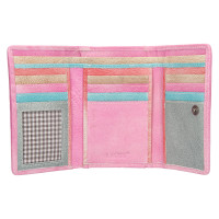 dámská peněženka kožená LG-11RK - framing fuchsia - růžová/multi