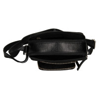 DÁMSKÁ KOŽENÁ KABELKA LINA ČERNÁ