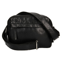 DÁMSKÁ KOŽENÁ KABELKA LINA ČERNÁ