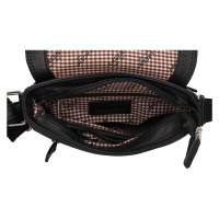 KOŽENÁ CROSSBODY HAREL ČERNÁ