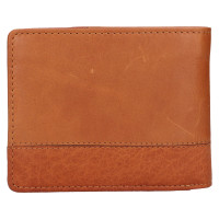 PÁNSKÁ KOŽENÁ PENĚŽENKA VINCENT HNĚDÁ