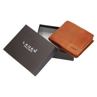 PÁNSKÁ KOŽENÁ PENĚŽENKA VINCENT HNĚDÁ