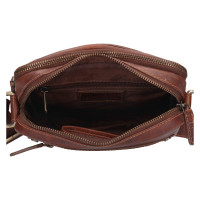 KOŽENÁ CROSSBODY XOAN HNĚDÁ