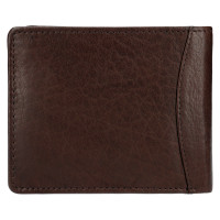 PÁNSKÁ KOŽENÁ PENĚŽENKA FELIX HNĚDÁ