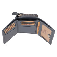 DÁMSKÁ KOŽENÁ PENĚŽENKA YVETTE ŠEDÁ