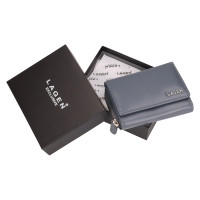 DÁMSKÁ KOŽENÁ PENĚŽENKA YVETTE ŠEDÁ