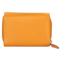 DÁMSKÁ KOŽENÁ PENĚŽENKA YVETTE ŽLUTÁ