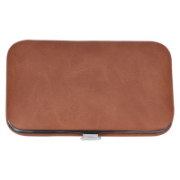 KOŽENÁ MANIKÚRA HARLEY HNĚDÁ