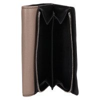 DÁMSKÁ KOŽENÁ PENĚŽENKA JASMINE /ŠEDÁ ČERNÁ