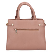 DÁMSKÁ KOŽENÁ KABELKA LARA BÉŽOVÁ