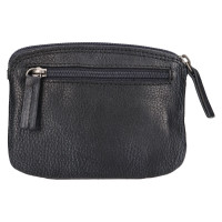 KOŽENÁ KLÍČENKA BECKY TMAVĚ ŠEDÁ