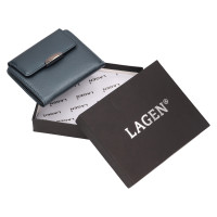 DÁMSKÁ KOŽENÁ PENĚŽENKA CARIN METALICKÁ ŠEDÁ