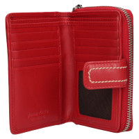 DÁMSKÁ KOŽENÁ PENĚŽENKA LANA ČERVENÁ