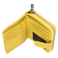 DÁMSKÁ KOŽENÁ PENĚŽENKA LANA ŽLUTÁ