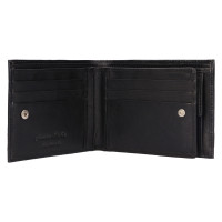 PÁNSKÁ KOŽENÁ PENĚŽENKA NELSON ČERNÁ