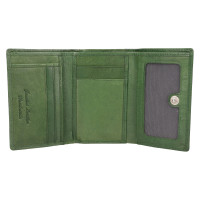 DÁMSKÁ KOŽENÁ PENĚŽENKA PENELOPE ZELENÁ