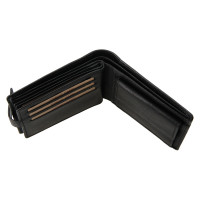 PÁNSKÁ KOŽENÁ PENĚŽENKA ZION ČERNÁ