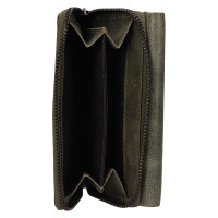 DÁMSKÁ KOŽENÁ PENĚŽENKA ELOISE ZELENÁ