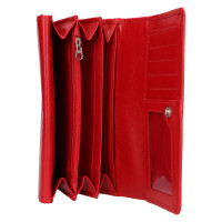 DÁMSKÁ KOŽENÁ PENĚŽENKA CATARINA ČERVENÁ