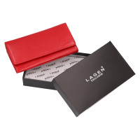 DÁMSKÁ KOŽENÁ PENĚŽENKA CATARINA ČERVENÁ