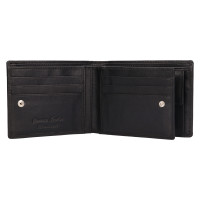 PÁNSKÁ KOŽENÁ PENĚŽENKA TARO ČERNÁ