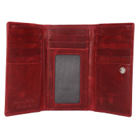 DÁMSKÁ KOŽENÁ PENĚŽENKA SANDY ČERVENÁ